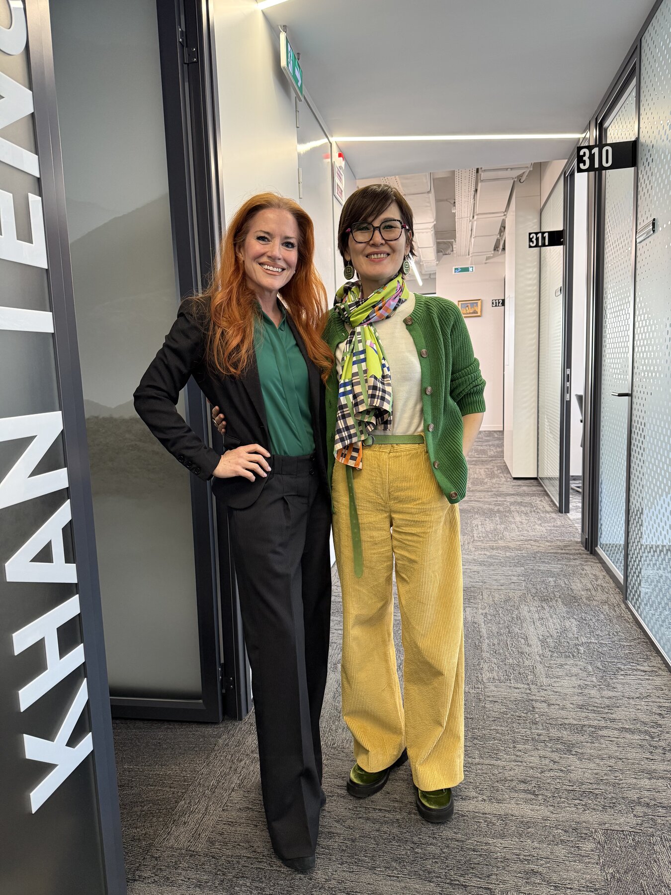 With Laila from Chevron's CSR team