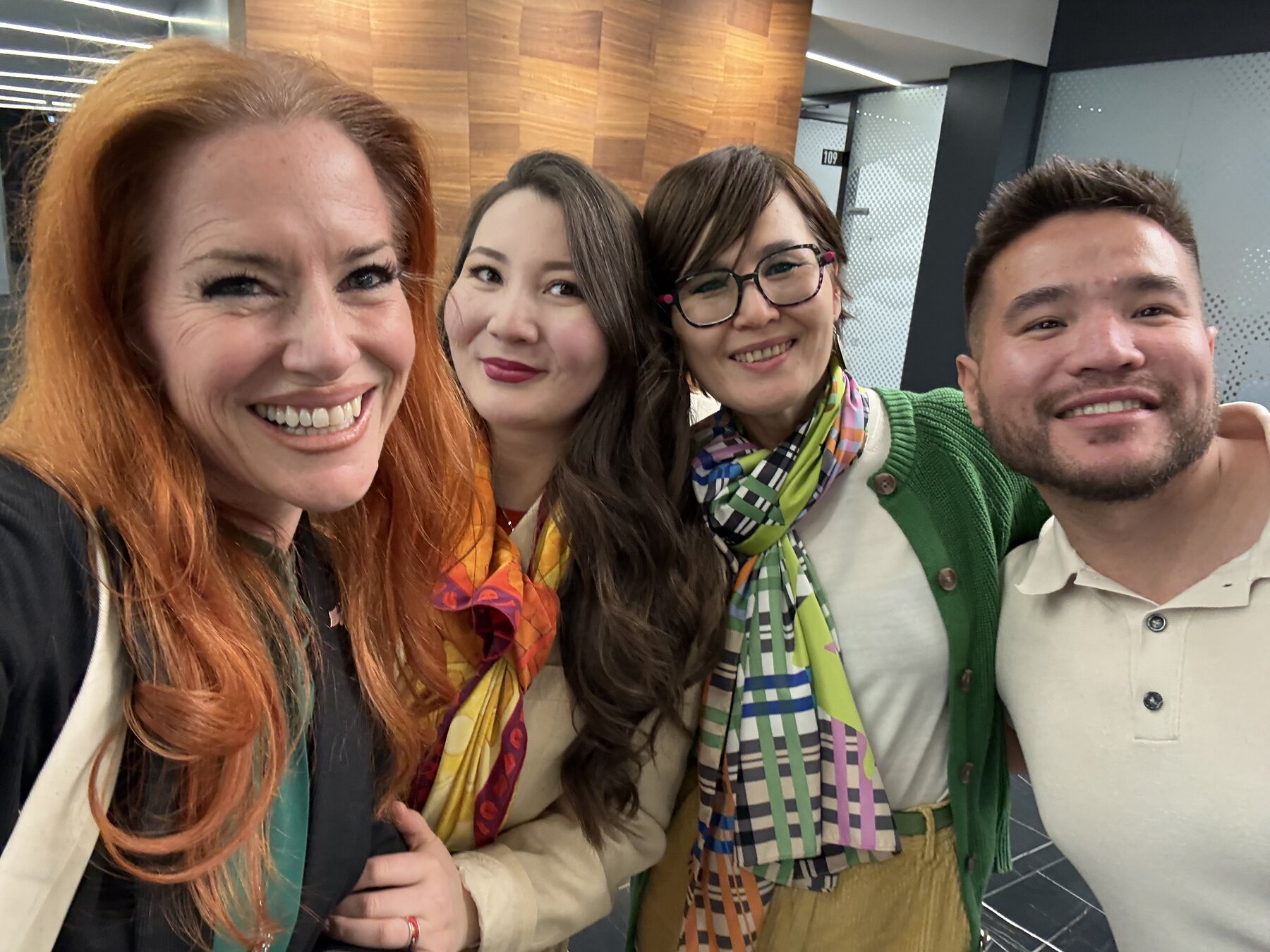 The bouquet that traveled with me all week